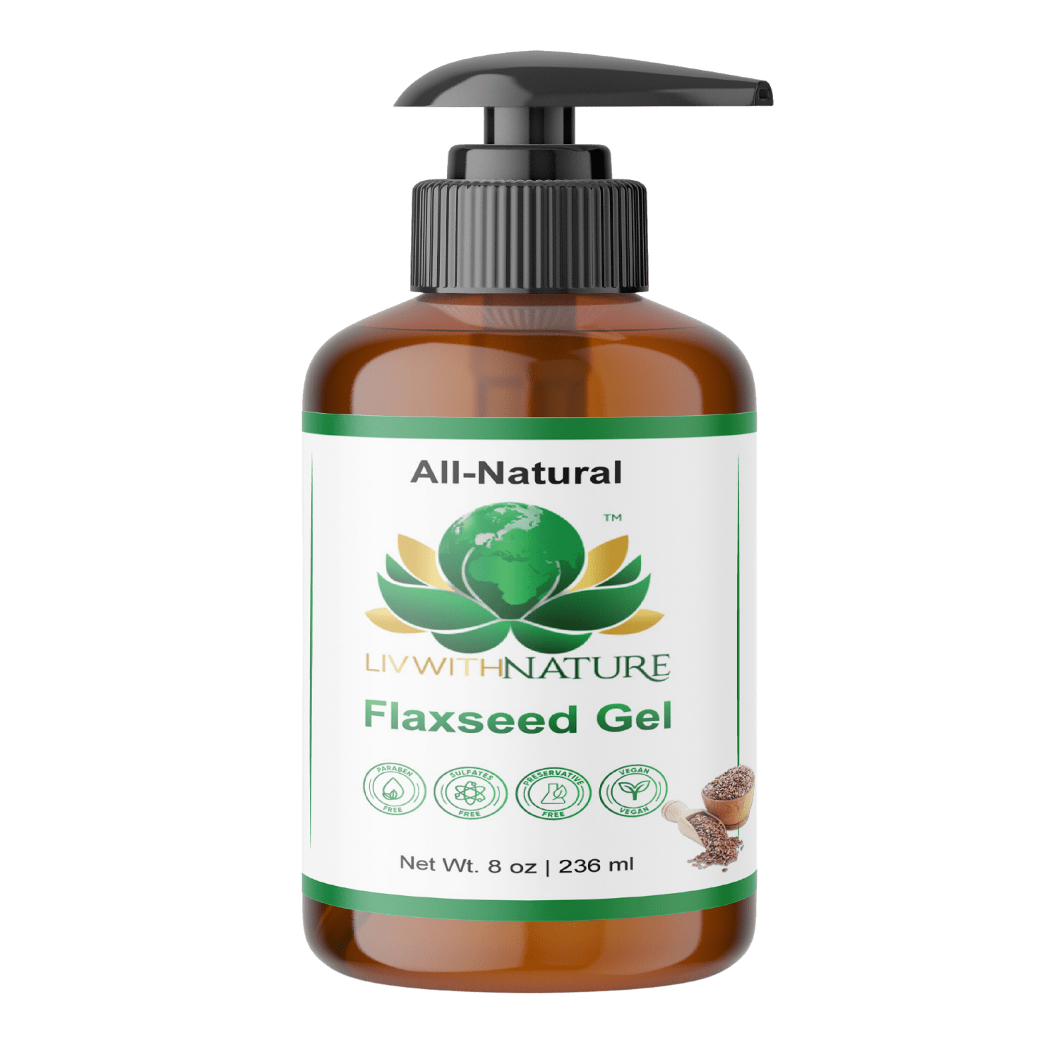 All-Natural Flaxseed Styling Gel | Soft Hold, Frizz Control & Nourishing Definition for All Hair Types All-Natural Flaxseed Styling Gel | Soft Hold, Frizz Control & Nourishing Definition for All Hair Types