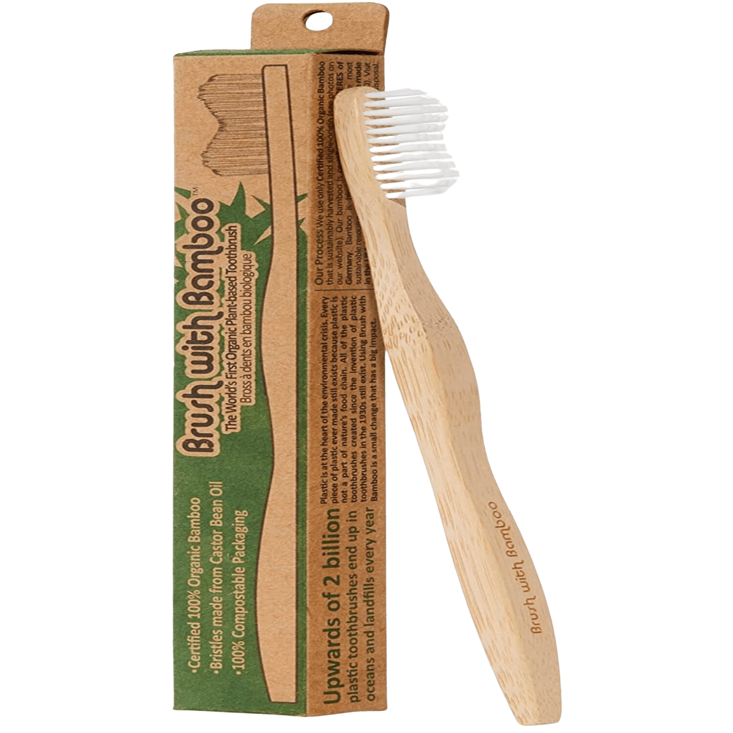 All - Natural Oral Care Bundle | Fluoride - Free Toothpaste, Oil Pulling Mouthwash & Bamboo Toothbrush - Liv With Nature